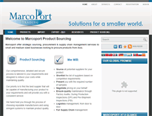 Tablet Screenshot of marcoport.com